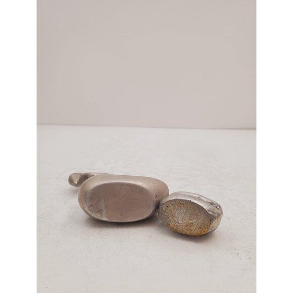 Vintage Hand Cast Aluminum Swans | Vintage Aluminum Swan | Vintage Aluminum - Picture 10 of 10